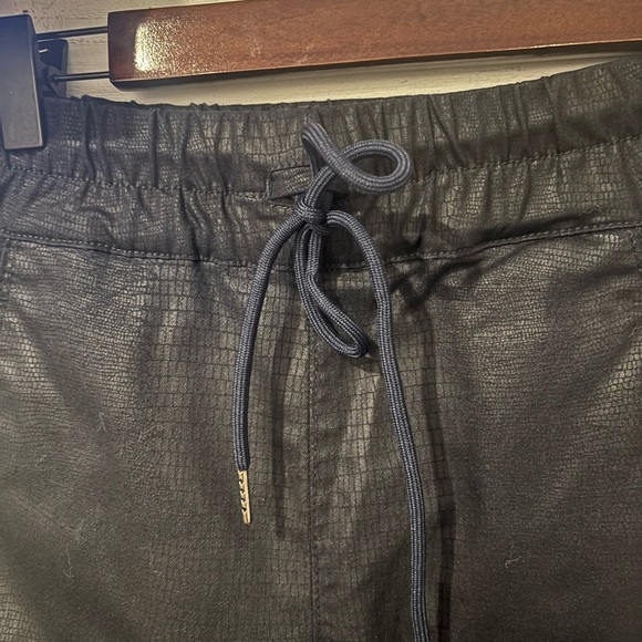 Bevy Flog Women's Elastic Drawstring Shely Pants In Snakeskin  Dark Navy 24 - Picture 13 of 14